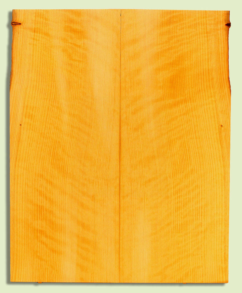 Port Orford Cedar Soundboard, Dreadnought, Fine Grain,  2 panels, each 0.18" x 9.5" x 23.75" S2S