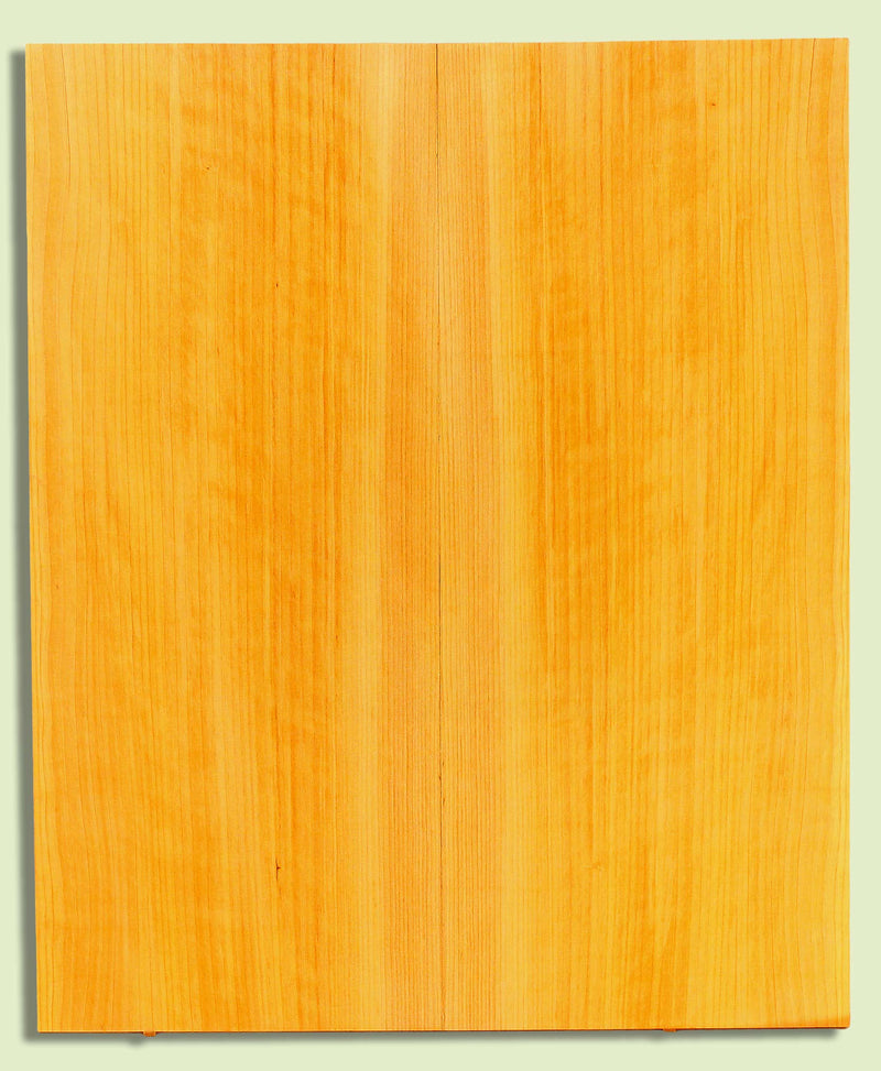 Port Orford Cedar Soundboard, Dreadnought, Fine Grain,  2 panels, each 0.18" x 9.75" x 23.5" S2S