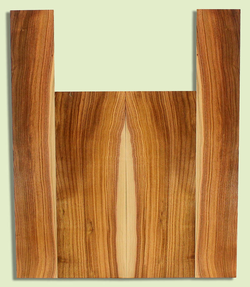 PIUS48237  Pistachio Ukulele B&S, Baritone,   2 panels, each 0.18" x 6" x 16" and 2 sides 0.18" x 3.625" x 23" S2S