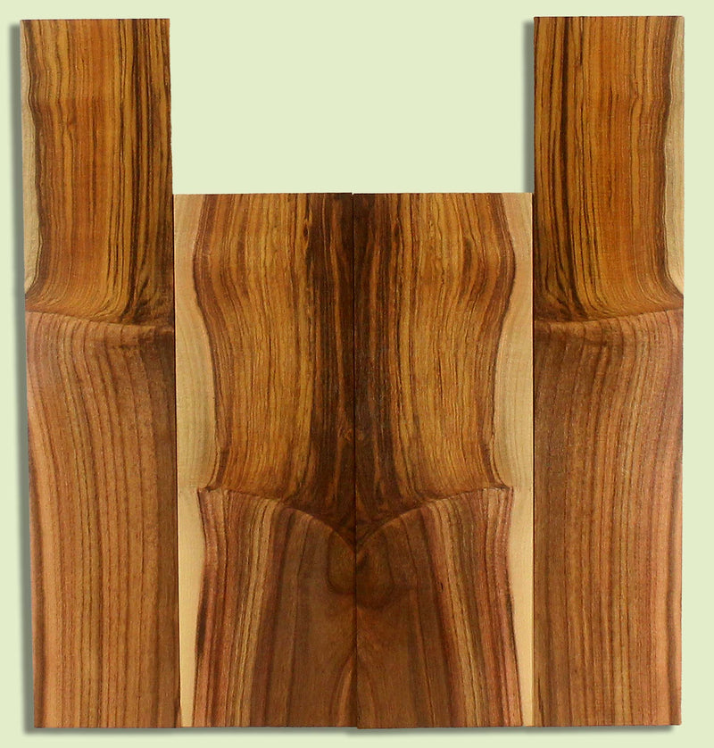 Pistachio Ukulele B&S, Tenor,   2 panels, each 0.18" x 4.625" x 14" and 2 sides 0.18" x 3.875" x 18.5" S2S