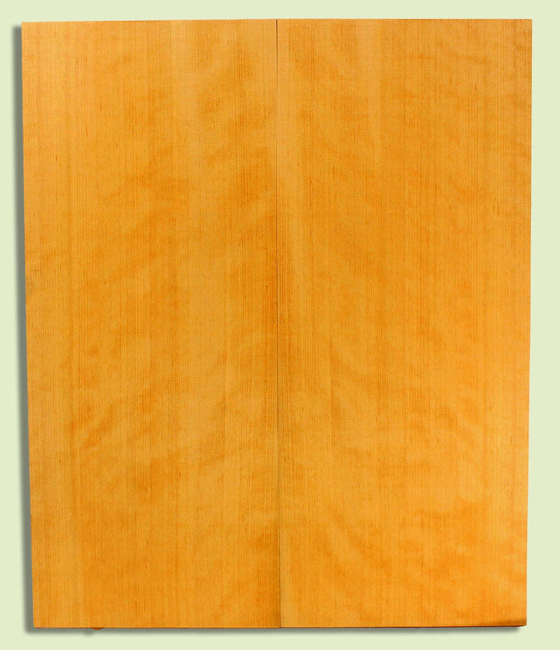 Port Orford Cedar Soundboard, Dreadnought, Fine Grain,  2 panels, each 0.18" x 9.75" x 23.5" S2S  