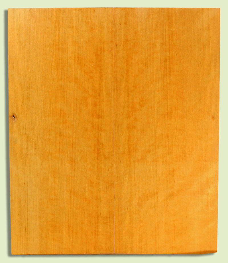 Port Orford Cedar Soundboard, Dreadnought, Fine Grain,  2 panels, each 0.18" x 10" x 23.75" S2S  