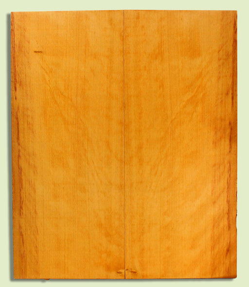 Port Orford Cedar Soundboard, Dreadnought, Fine Grain,  2 panels, each 0.18" x 10" x 23.75" S2S  
