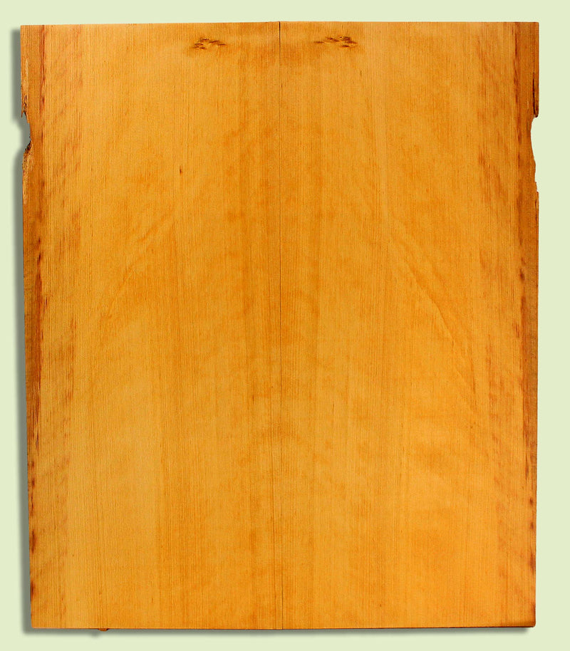 Port Orford Cedar Soundboard, Dreadnought, Fine Grain,  2 panels, each 0.18" x 10" x 23.75" S2S  