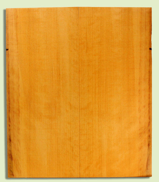 Port Orford Cedar Soundboard, Dreadnought, Fine Grain,  2 panels, each 0.18" x 10.25" x 23.75" S2S  
