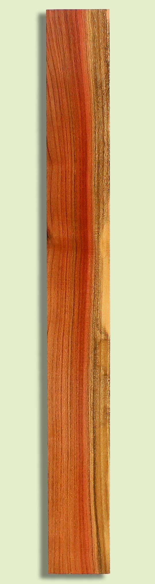 Pistachio Guitar Fingerboard, Grove Salvage,  1 piece 0.28" x 3.125" x 28.5"