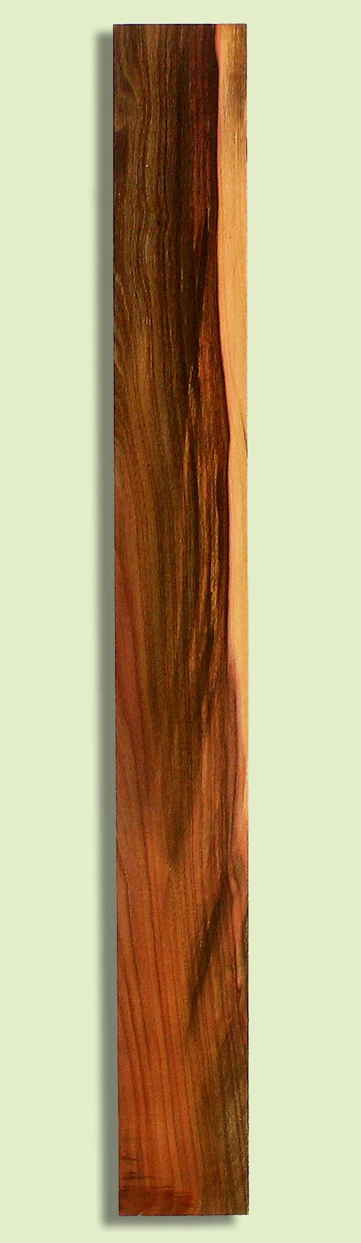 Pistachio Guitar Fingerboard, Grove Salvage,  1 piece 0.28" x 3.125" x 28.5"