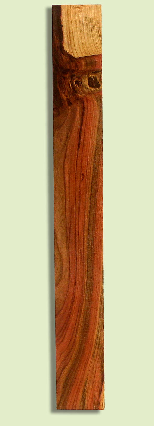 Pistachio Guitar Fingerboard, Grove Salvage,  1 piece 0.28" x 3.125" x 26" 