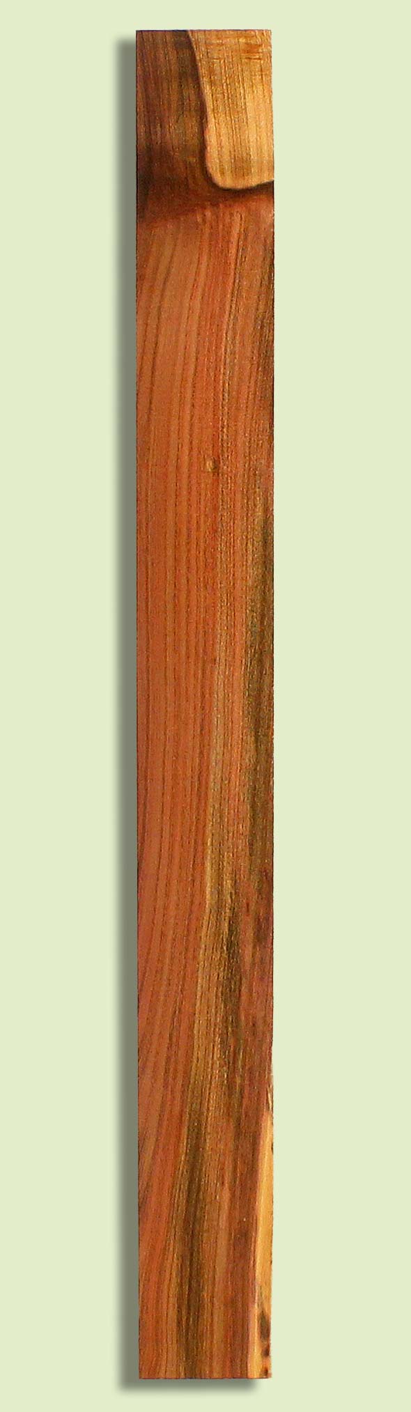 Pistachio Guitar Fingerboard, Grove Salvage,  1 piece 0.30" x 2.75" x 28"