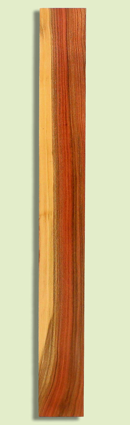 Pistachio Guitar Fingerboard, Grove Salvage,  1 piece 0.30" x 3.125" x 28.25"
