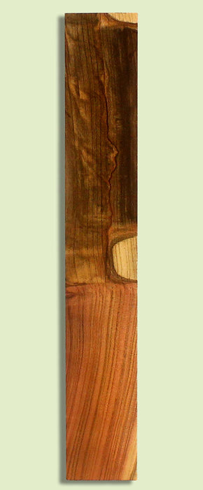 Pistachio Ukulele Fingerboard, Grove Salvage,  1 piece 0.30" x 3.25" x 21.75"