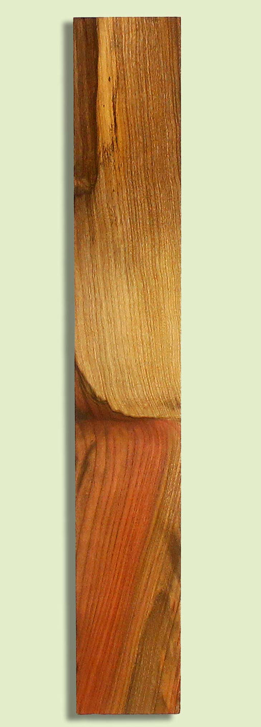Pistachio Ukulele Fingerboard, Grove Salvage,  1 piece 0.35" x 3.25" x 21.75"