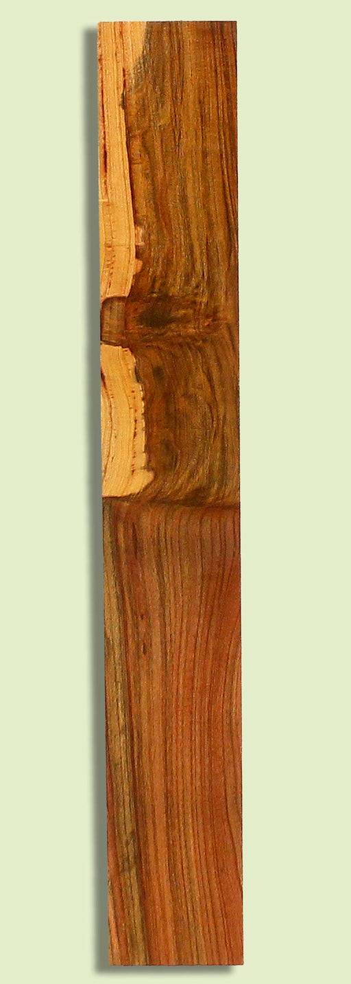 Pistachio Guitar Fingerboard, Grove Salvage,  1 piece 0.35" x 3.125" x 23"