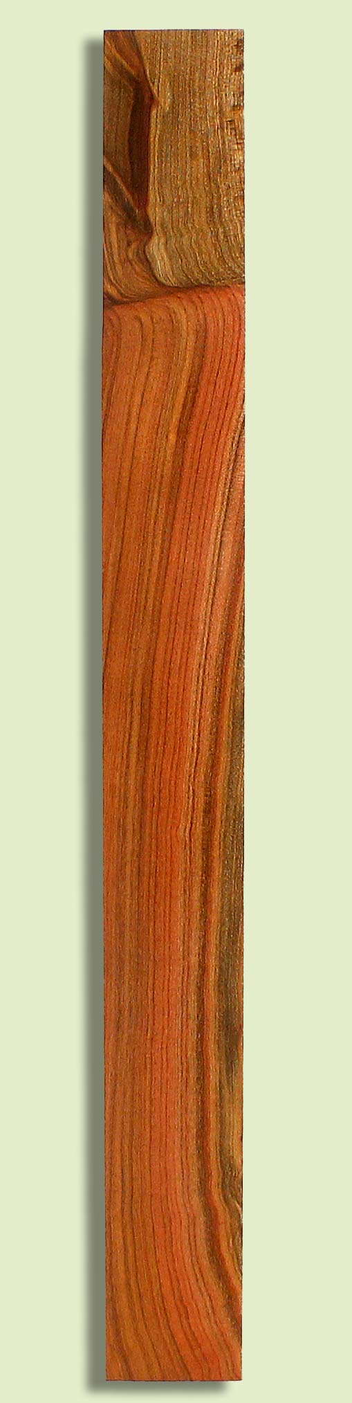 Pistachio Guitar Fingerboard, Grove Salvage,  1 piece 0.35" x 3.25" x 31.25"