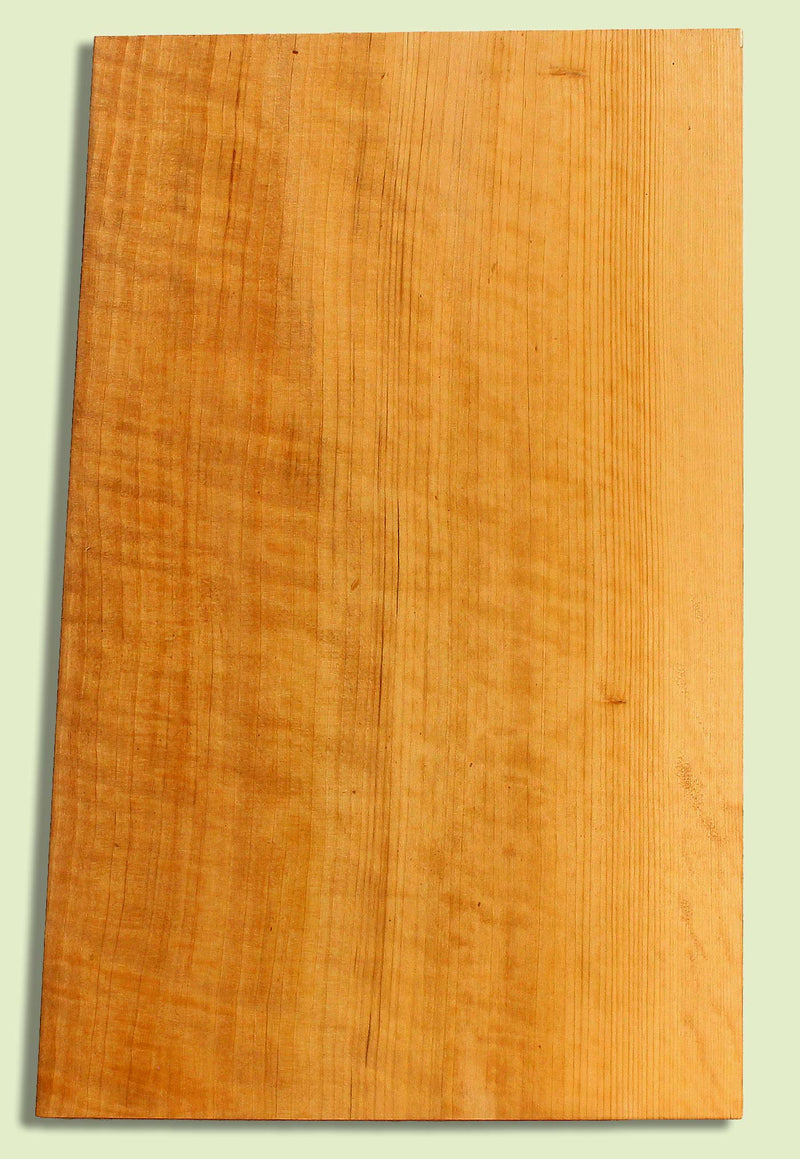 Port Orford Cedar 1 pc Body Blank,  7.82 grams per cubic inch, Solid Body Guitar Wood,  1 panel 1.67" x 14 to 15.625" x 23.875"