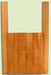 Maple Archtop Mandolin B&S, Good Figure,   2 panels, each 0.85" x 6.5" x 16.25" and 2 sides 0.16" x 2.375" x 28.5" S2S