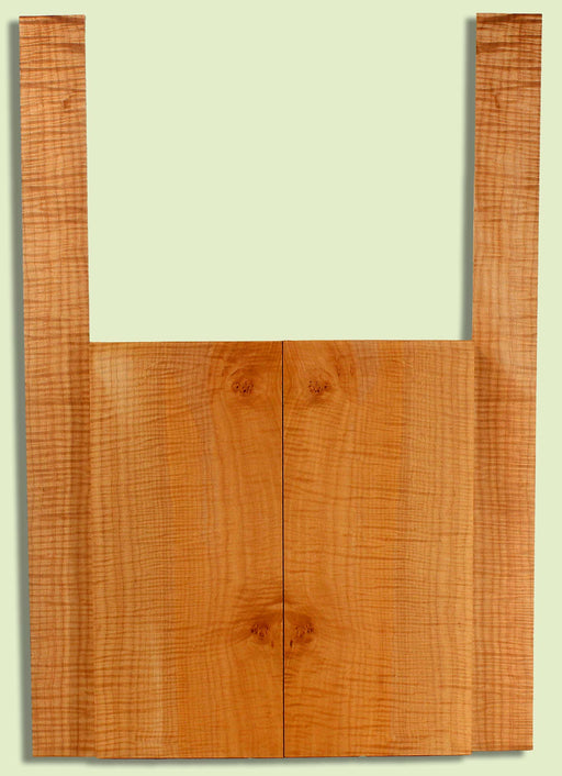 Maple Archtop Mandolin B&S, Good Figure,   2 panels, each 0.94" x 7.625" x 17" and 2 sides 0.16" x 2.625" x 30" S2S