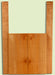 Maple Archtop Mandolin B&S, Good Figure,   2 panels, each 0.94" x 7.625" x 17" and 2 sides 0.16" x 2.625" x 30" S2S