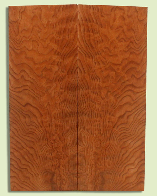 Curly Redwood Ukulele Soundboad, Baritone,  2 panels, each 0.18" x 5.75" x 15.5" S2S