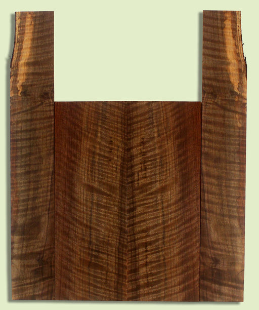 Walnut Ukulele B&S set, Baritone, Figured,   2 panels, each 0.18" x 5.75" x 16.25" and 2 sides 0.18" x 3.5" x 23.25" S2S