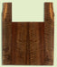 Walnut Ukulele B&S set, Baritone, Figured,   2 panels, each 0.18" x 5.75" x 16.25" and 2 sides 0.18" x 3.5" x 23.25" S2S