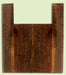 Walnut Ukulele B&S set, Baritone, Figured,   2 panels, each 0.18" x 6.25" x 16.25" and 2 sides 0.18" x 3.75" x 23" S2S