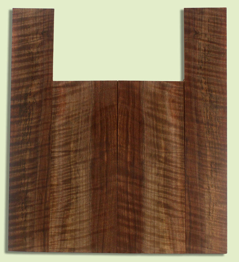 Walnut Ukulele B&S set, Baritone, Figured,   2 panels, each 0.18" x 6" x 16" and 2 sides 0.18" x 3.875" x 23.75"