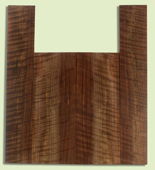 Walnut Ukulele B&S set, Baritone, Figured,   2 panels, each 0.18" x 6" x 16" and 2 sides 0.18" x 3.875" x 23.75"
