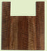 Walnut Ukulele B&S set, Baritone, Figured,   2 panels, each 0.18" x 6" x 16" and 2 sides 0.18" x 3.875" x 23.75"