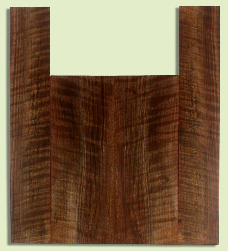 Walnut Ukulele B&S set, Baritone, Figured,   2 panels, each 0.18" x 6" x 16.25" and 2 sides 0.18" x 4" x 22.75" S2S