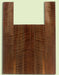 Walnut Ukulele B&S set, Baritone, Figured,   2 panels, each 0.18" x 5" x 16" and 2 sides 0.18" x 3.5" x 23.25" S2S