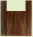 Walnut Ukulele B&S set, Baritone, Figured,   2 panels, each 0.18" x 6" x 16.25" and 2 sides 0.18" x 3.75" x 23" S2S