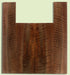 Walnut Ukulele B&S set, Baritone, Figured,   2 panels, each 0.18" x 6 x 16.25" and 2 sides 0.18" x 4.25" x 22.75" S2S