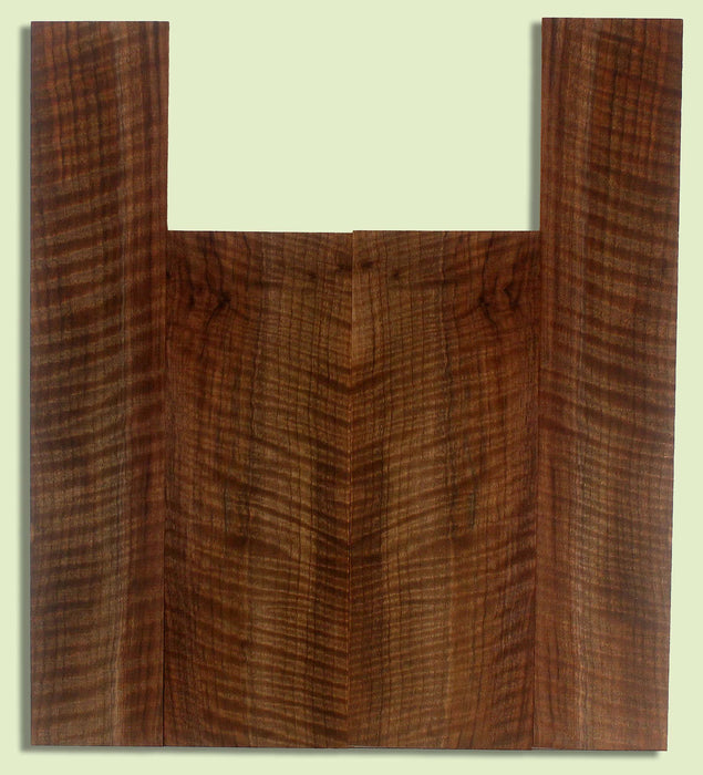Walnut Ukulele B&S set, Baritone, Figured,   2 panels, each 0.18" x 5.75" x 16.25" and 2 sides 0.18" x 4.25" x 22.75" S2S