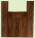 Walnut Ukulele B&S set, Baritone, Figured,   2 panels, each 0.18" x 5.75" x 16.25" and 2 sides 0.18" x 4.25" x 22.75" S2S