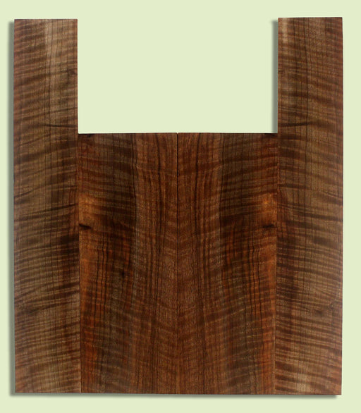 Walnut Ukulele B&S set, Baritone, Figured,   2 panels, each 0.18" x 6" x 16.25" and 2 sides 0.18" x 4" x 23.25" S2S