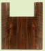 Walnut Ukulele B&S set, Baritone, Figured,   2 panels, each 0.18" x 6" x 16.25" and 2 sides 0.18" x 4" x 23.25" S2S