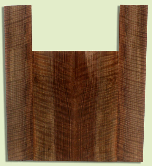 Walnut Ukulele B&S set, Baritone, Figured,   2 panels, each 0.18" x 6.25" x 16.25" and 2 sides 0.18" x 4" x 23" S2S