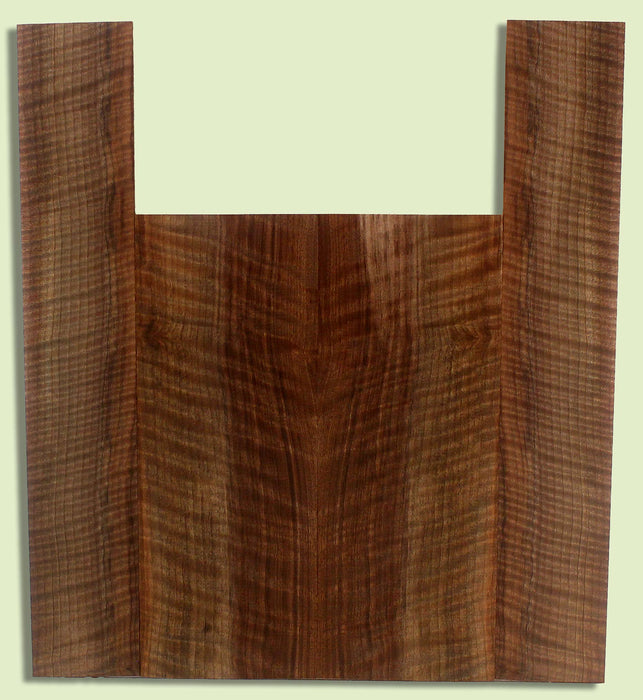 Walnut Ukulele B&S set, Baritone, Figured,   2 panels, each 0.18" x 6.25" x 16.25" and 2 sides 0.18" x 4" x 23" S2S