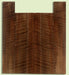 Walnut Ukulele B&S set, Tenor, Figured,   2 panels, each 0.18" x 5" x 16" and 2 sides 0.18" x 3.25" x 19" S2S