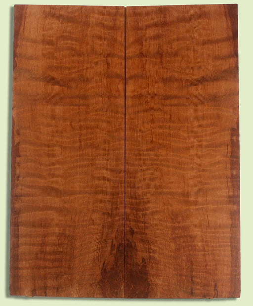 Curly Redwood  Soundboard, Dreadnought, Logged circa 1890's,  2 panels, each 0.18" x 9 to 9.5" x 23.75" S2S 