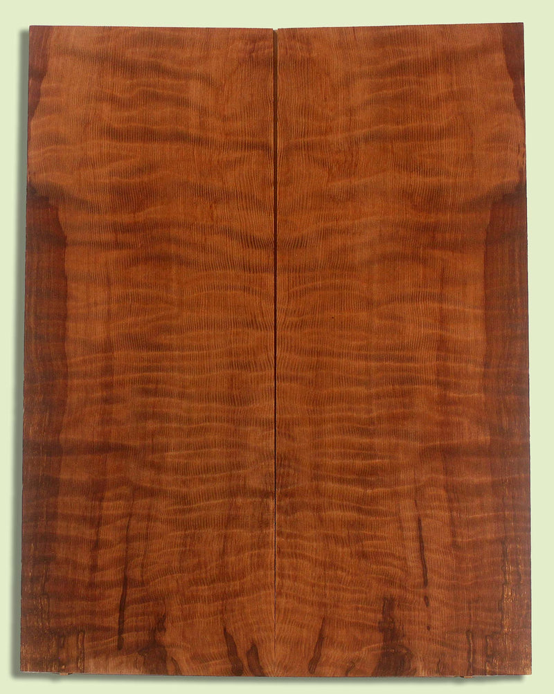 Curly Redwood  Soundboard, Dreadnought, Logged circa 1890's,  2 panels, each 0.18" x 9 to 9.5" x 23.75" S2S