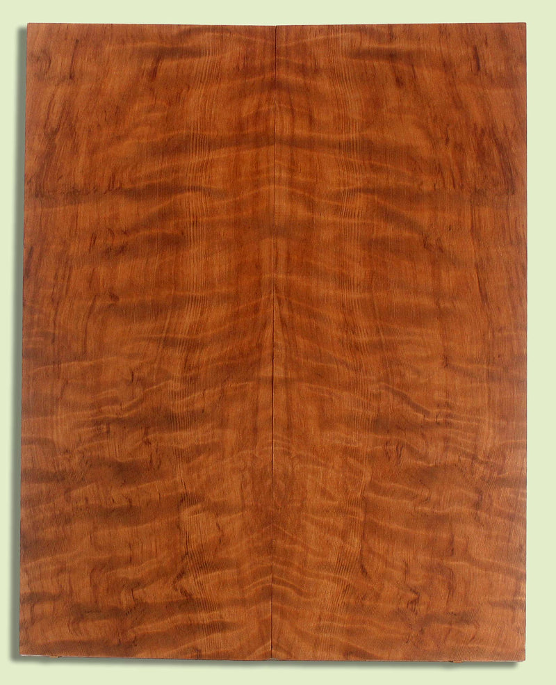 Curly Redwood  Soundboard, Dreadnought, Logged circa 1890's,  2 panels, each 0.18" x 9 to 9.5" x 23.75" S2S 