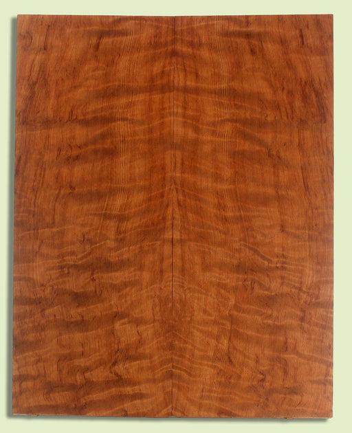 Curly Redwood  Soundboard, Dreadnought, Logged circa 1890's,  2 panels, each 0.18" x 9 to 9.5" x 23.75" S2S 