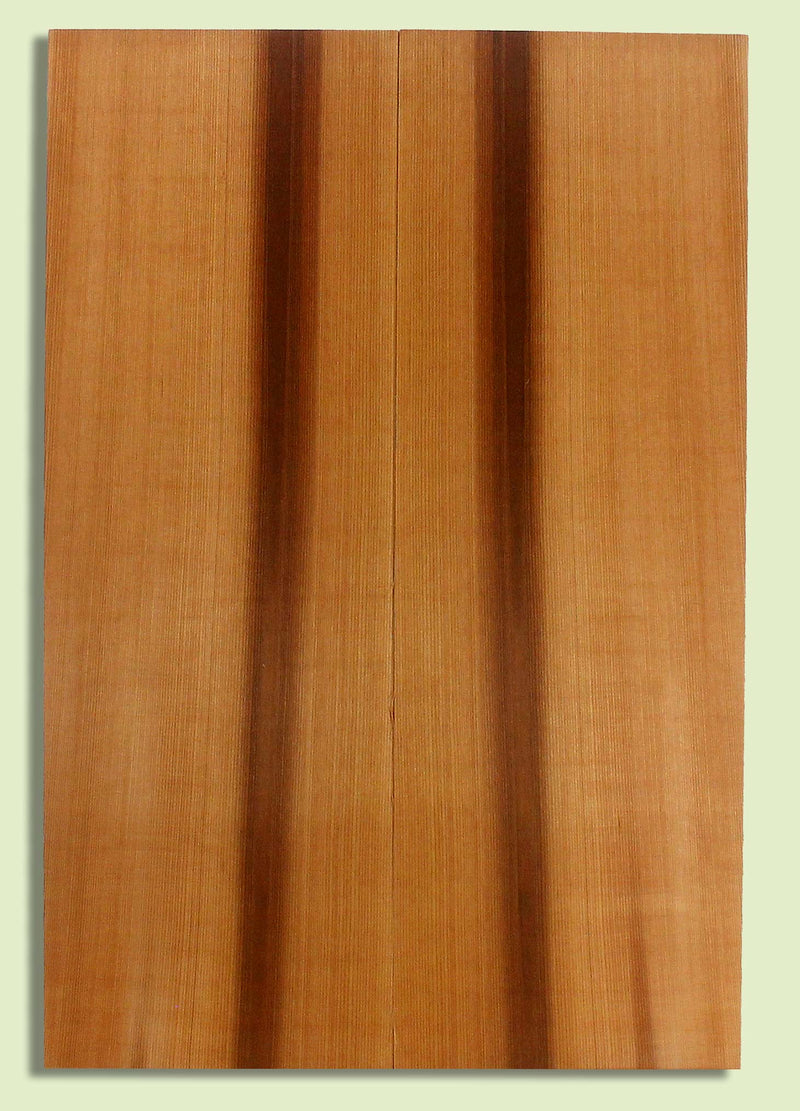 Western Redcedar Guitar Soundboard, Classical size,  2 panels, each  0.18" x 7.875" x 23.5"  S2S