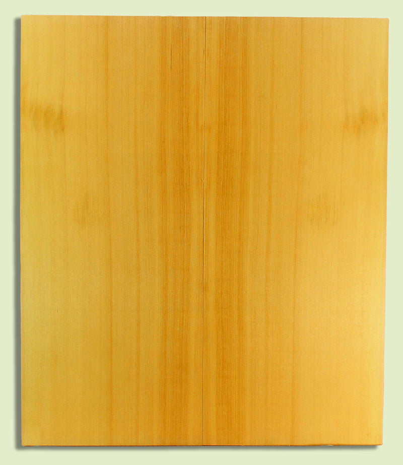 Alaska Yellow Cedar Guitar Soundboard, Dreadnought size,  2 panels, each  0.18" x 9.75" x 23.0"  S2S