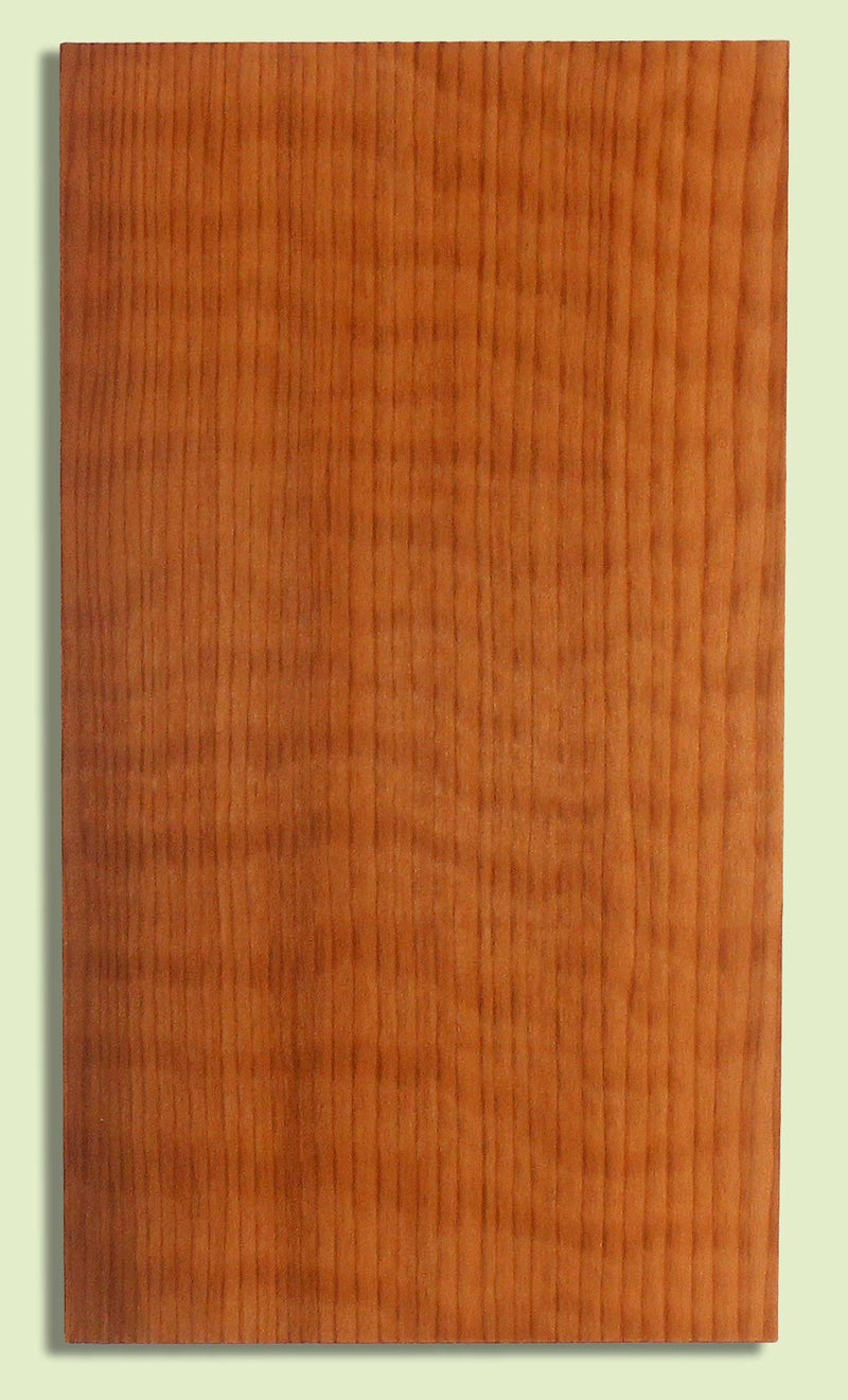 Curly Redwood 1 pc Ukulele Top, Concert size,  1  panel  0.18" x 8.75" x 16" S2S