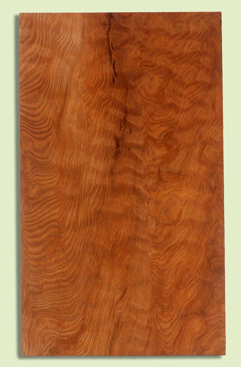 Curly Redwood 1 pc Ukulele Top, Tenor,    1  panel  0.18" x 9.5" x 16" S2S