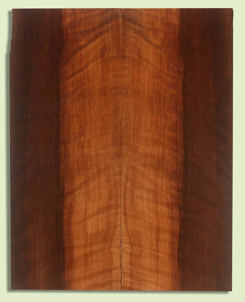 Curly Redwood Ukulele Top, Bartone,   2 panels, each 0.18" x 6.75" x 16" S2S 