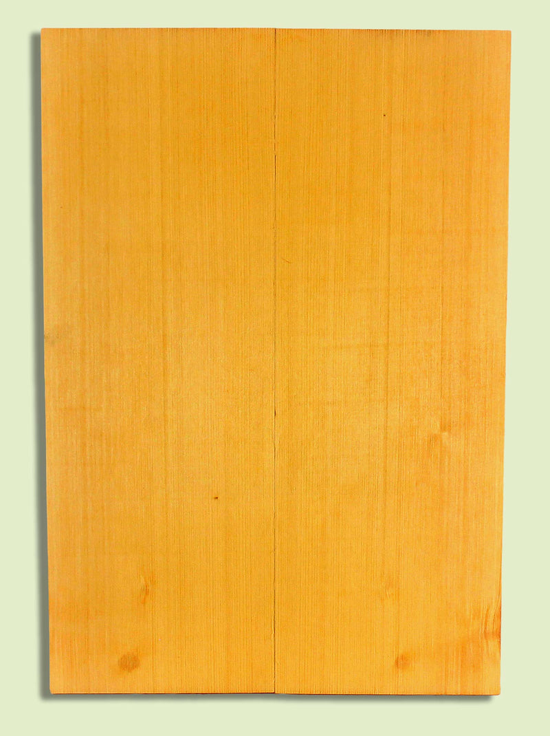 Port Orford Cedar Archtop Mandolin Soundboard,  2 panels, each 0.77" x 6.25" x 18"